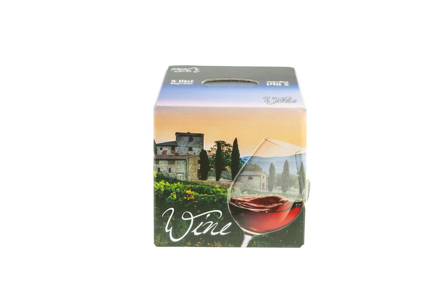 scatola bag in box per vino in busta