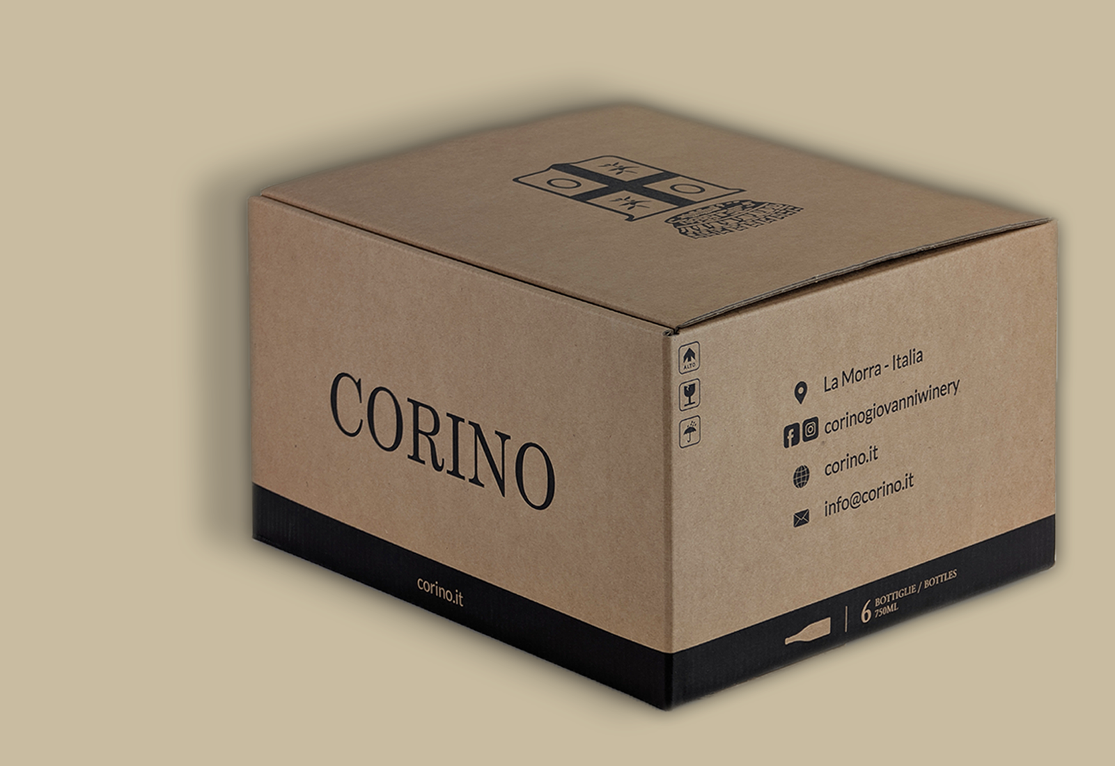 scatola per bottiglie di vino Quiky