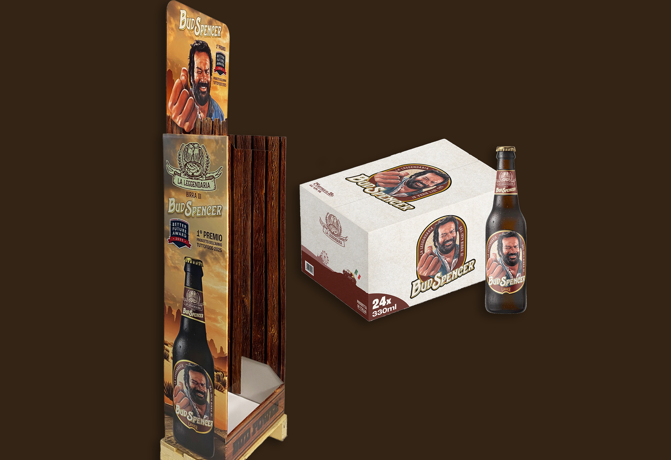 espositore da terra point of purchase